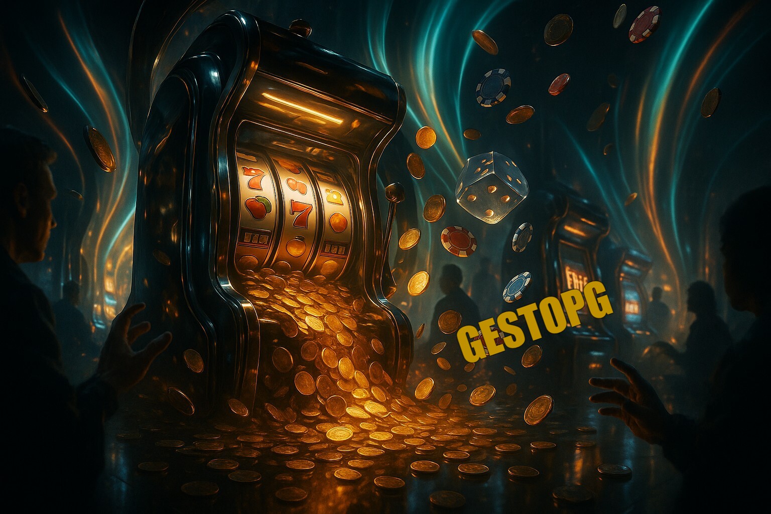 Diversos jogos de caça-níqueis